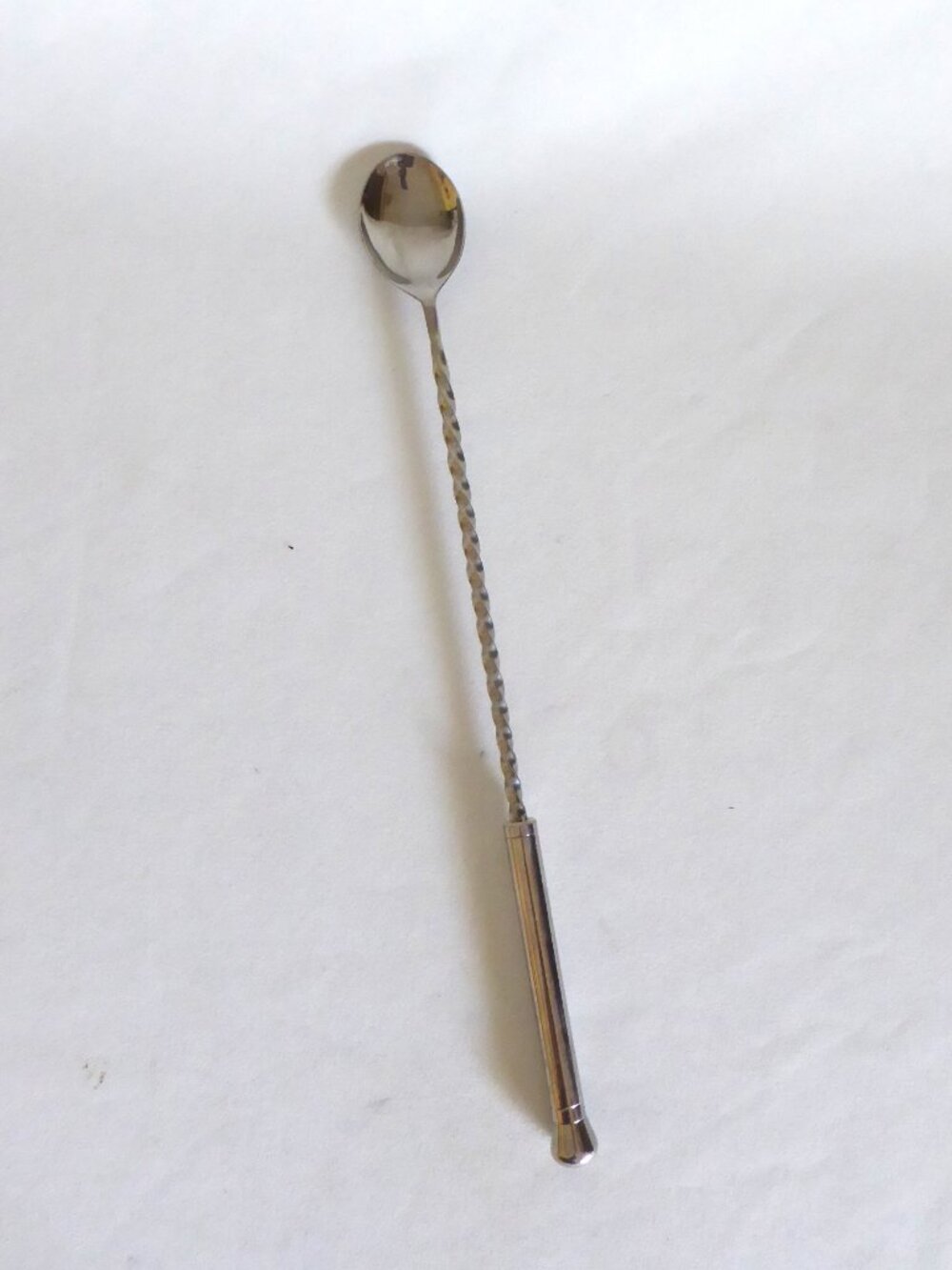 NEW VINTAGE SPINNING 12” COCKTAIL BAR MUDDLER MIXING SPOON STIRRER SWIZZLE